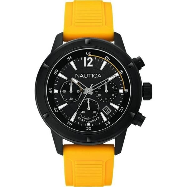 Klocka - Nautica - A18711G - Kvarts - Analog - Svart - Resin