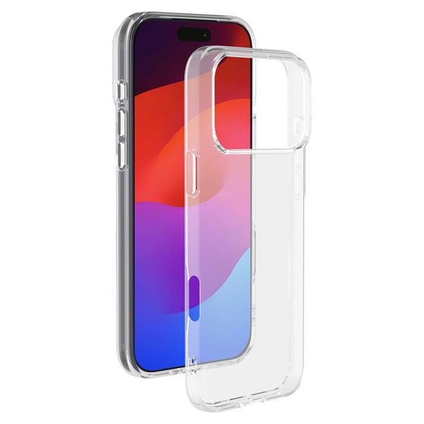 Silisoft-skal - iPhone 17 Pro - Transparent