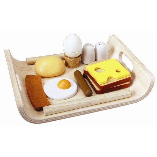 Plantoys - Trælegetøj - Morgenmadstallerken