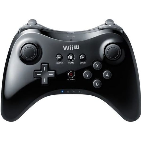 Manette Classique Wii U Pro Musta- REFURBISHED