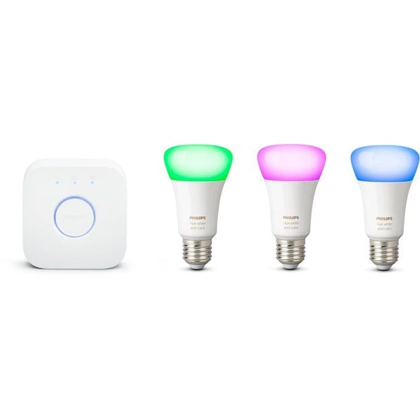 Philips Hue White och Color ambiance 9W E27 startkit kampanj