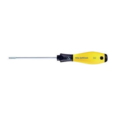 ESD Torx skruvmejsel T5x60 mm - WIHA - 362SF - Diam. 3,5 mm blad - IEC 61340-5-1 standard