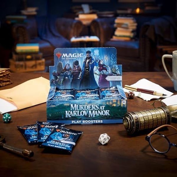 Kortspel - MAGIC THE GATHERING - Mord på Karlov Manor - 36 boosters - Svart - Från 13 år