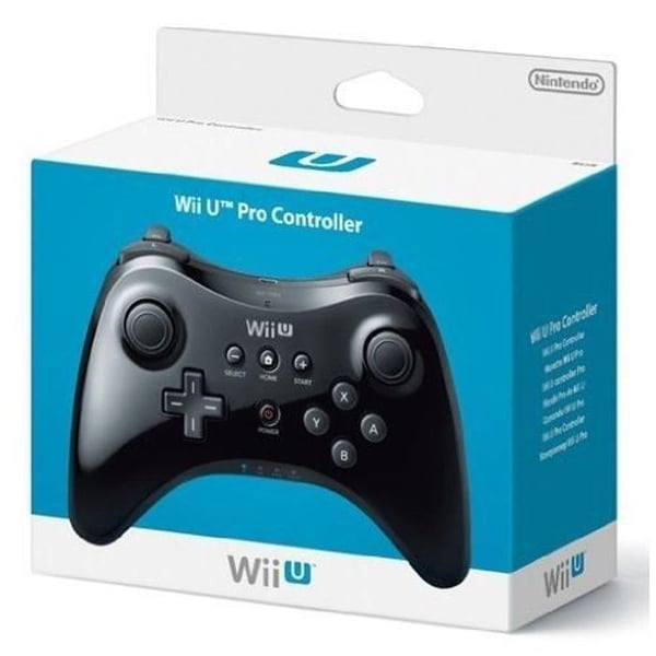 Manette Classique Wii U Pro Musta- REFURBISHED