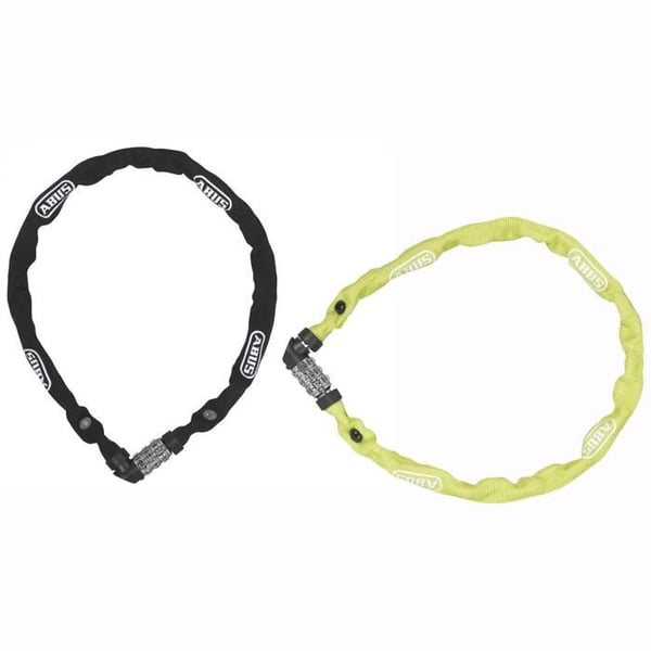 Abus 1200 Web Bike Lock - 4mm kedja med tygöverdrag för att skydda lacken