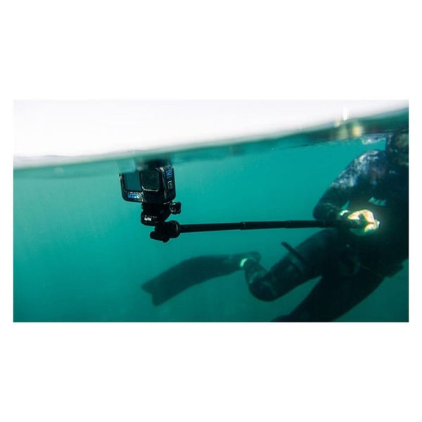 GOPRO teleskopisk arm och vattentät fjärrkontroll för förlängningsstång till alla GoPro-kameror