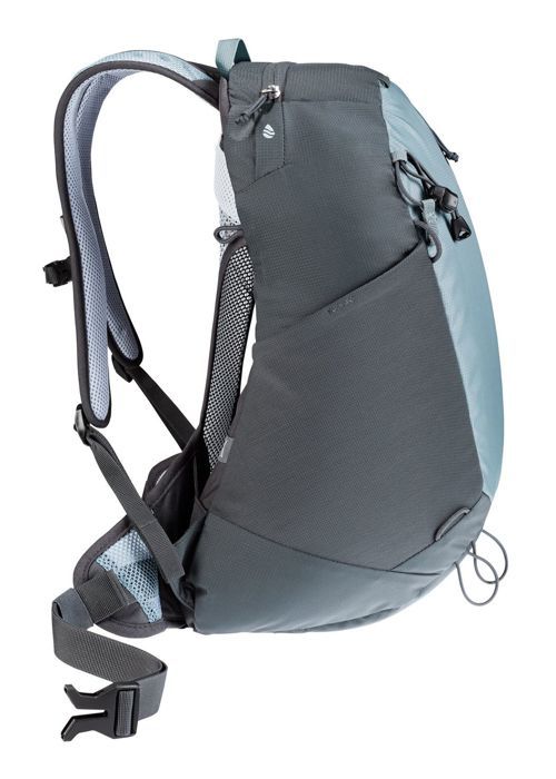 Vandrerygsæk - deuter - AC Lite Backpack 15 SL - Kvinde - Mørkegrå/blå - 15L