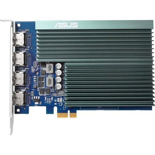Grafikkort - ASUS - GT730-4H-SL-2GD5 - NVIDIA GeForce GT 730 - 2 GB GDDR5 - Passiv kylning