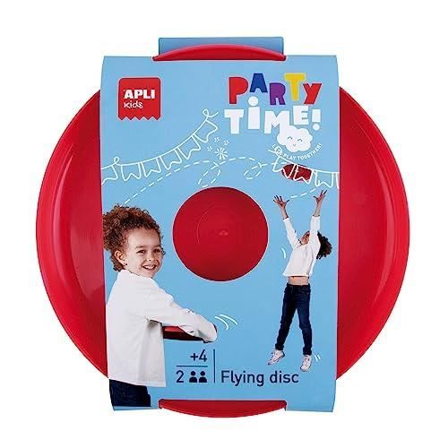 Utomhusspel - APLI KIDS - Röd Frisbee - Från 4 år - Blandat - Koordination och Smidighet