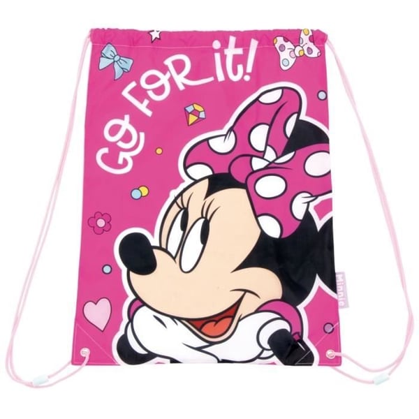 Sportväska barn - Disney - Mickey Minnie - Flerfärgad - 33x44 cm - Polyester