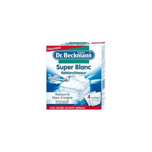 DR BECKMANN Super White Resurfacer - 4 x 40 g