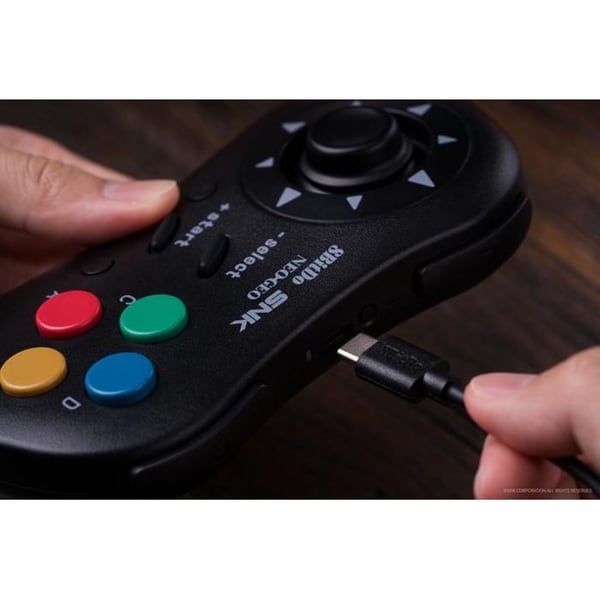 Mai Shiranui Utgåvan: 8Bitdo Manette Bluetooth Stil SNK Neo Geo - kompatibel med PC Windows, Android och Neo Geo Mini