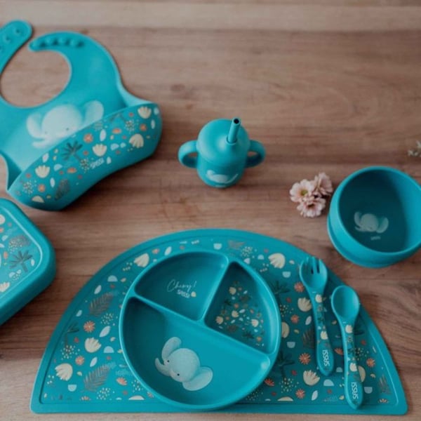 Sassi Junior - Silikonfat Chewy elefanten