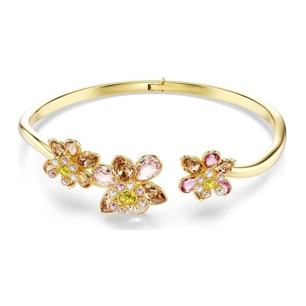 Armband bangle - SWAROVSKI - Idyllia - Guldpläterad - Swarovski-kristaller - Gul