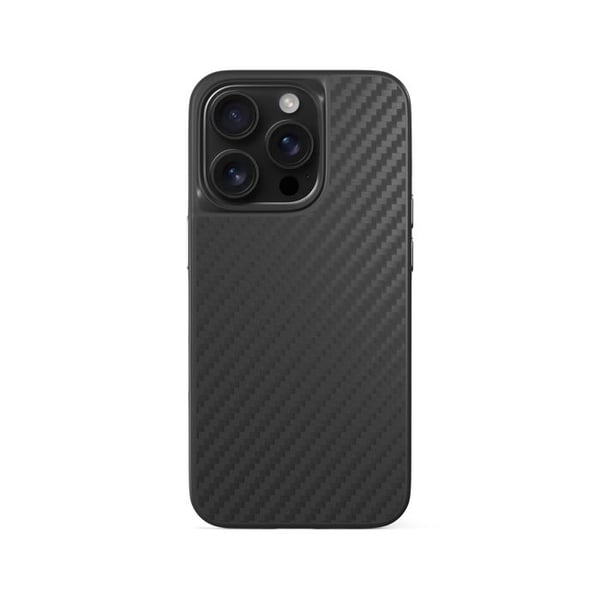 iPhone 16 Pro Max-fodral - EPICO - Mag Hybrid Carbon - Aramidfiber - Kompatibel med MagSafe - Skydd 1,2m