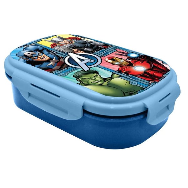 Barnmatlåda - KIDS LICENSING - Marvel Avengers - Lekfull design - Lätt att använda - Hygienisk Barnmatlåda - KIDS LICENSING - Marvel Avengers - Lekfull design - Lätt att använda - Hygienisk