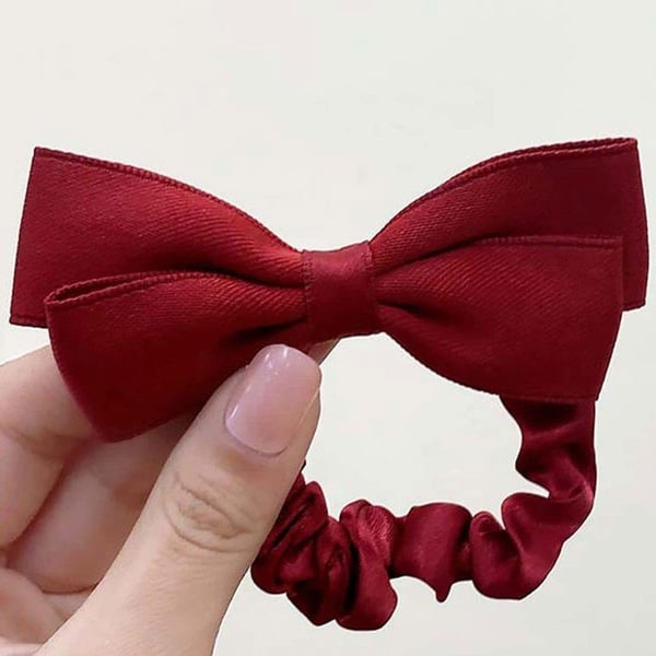 Chouchou - AVIZAR - Fluga - Satin - Röd - Elegant