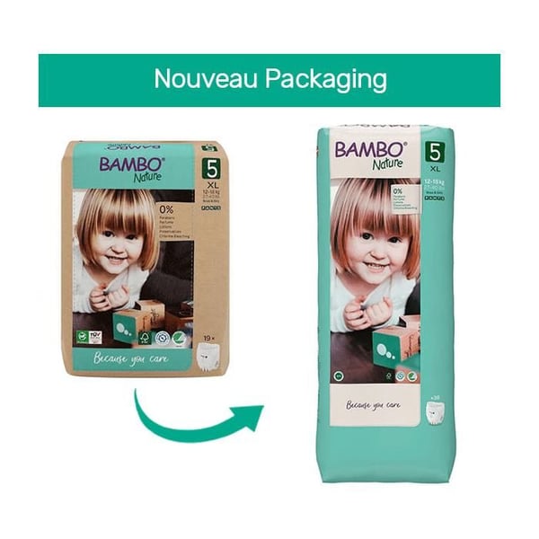 Bambo Nature Storlek 5 - 11/18kg - 19 enheter