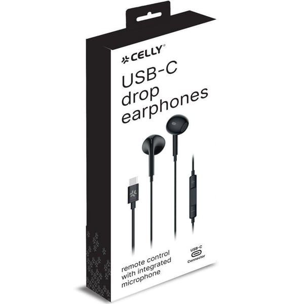 Stereo headset - CELLY - UP1300 - USB-C - Trådbunden - Svart