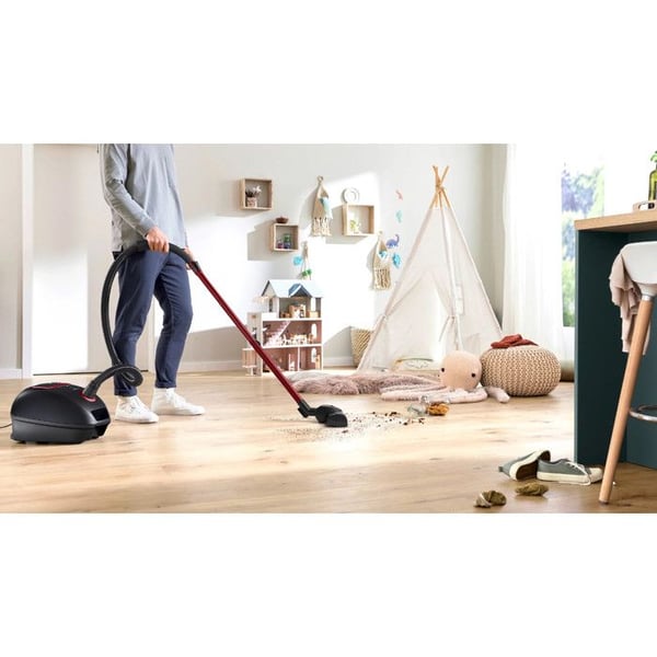 Bosch Serie 4 BGL41POW2H Dammsugare med Påse 850W HEPA Svart