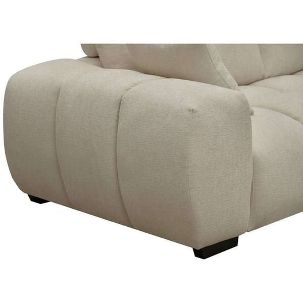 Monceau hjørnesofa - 3 pladser - Beige