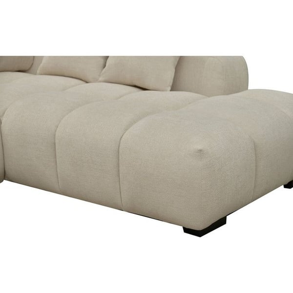 Monceau hjørnesofa - 3 pladser - Beige