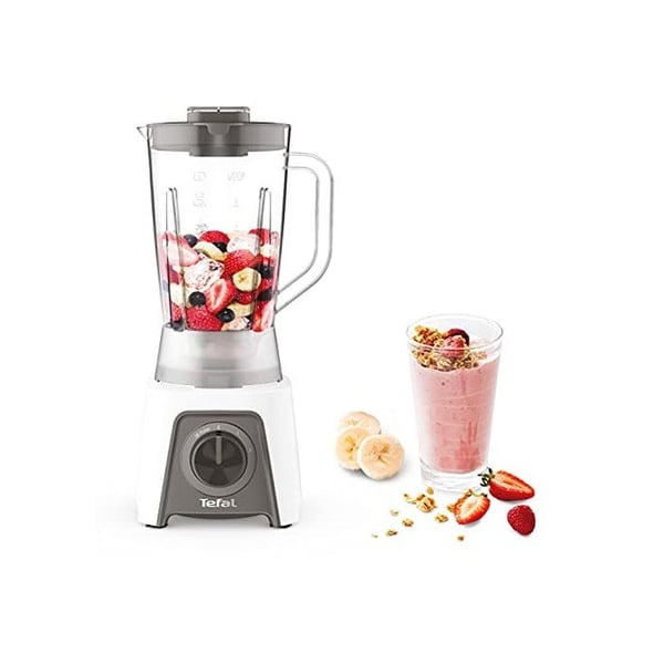 Blendermixer - TEFAL - BL2C0130 - 1,25 L - 450 W - Isknuser - Hvid