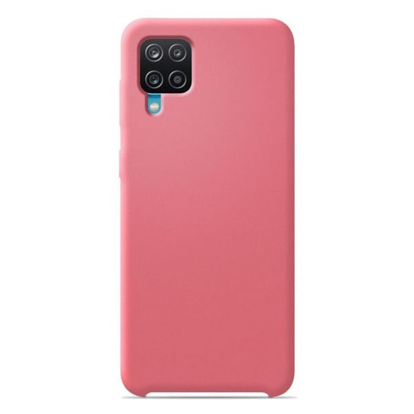 1001Coques - Silikon Soft Touch-skal kompatibelt med Samsung Galaxy A12 5G - Inuti mikrofiber sammet