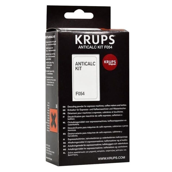 Paket med 5 lådor med avkalkningsmedel för Krups kaffemaskiner - CED931929