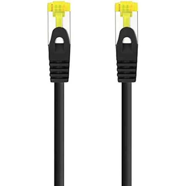 Nätverkskabel RJ45 - NANO CABLE - 10.20.1900-L30-BK - CAT.6A SFTP - 30 cm - Brandklassad