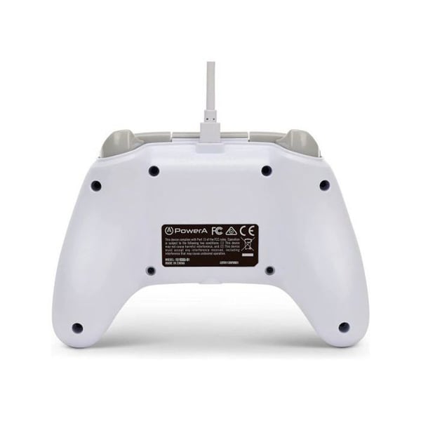 Ström A Mando med Vit Kabel för Xbox Series X/S