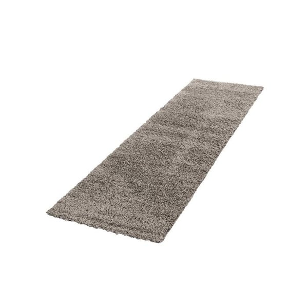 Mjuk och fluffig Shaggy matta 30 mm för vardagsrum och sovrum (Dimension: 140x200 cm - Färg: Beige)