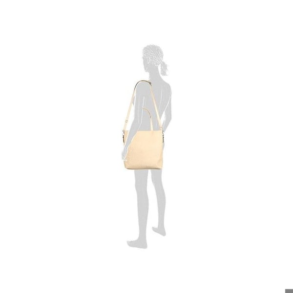 Skuldertaske - TOM TAILOR - Rosa Zip Shopper M - Beige - 100% polyurethan - 32x23 cm