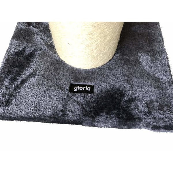 Kattklöspelare - GLORIA DET BÄSTA FÖR DIN BÄSTA VÄN - Sinaloa - 36x81,5x36 cm - Grå - Sisal