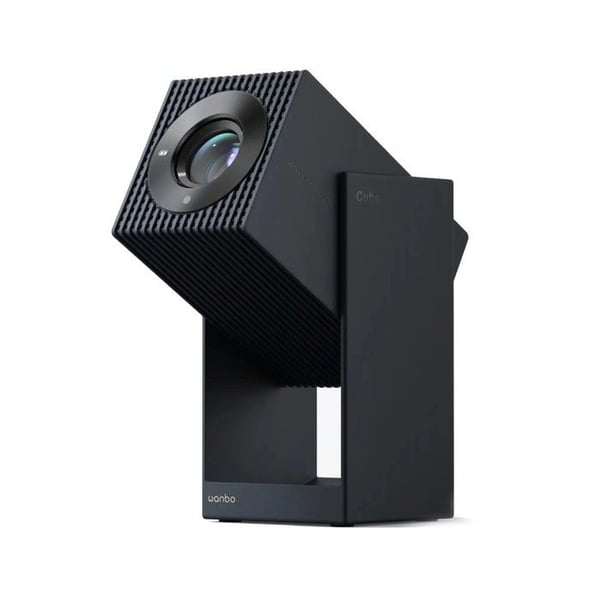 Wanbo Cube 2 Pro — bärbar projektor Full HD 500 lm, Wi‑Fi/Bluetooth, Blå