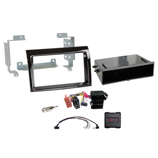 Kit 2-DIN med fickpiano Citroen/Fiat/Opel/Peugeot SWC Kit 2-DIN med fickpiano Citroen/Fiat/Opel/Peugeot SWC
