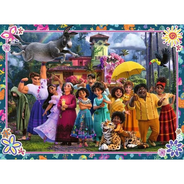 Pussel 100 bitar XXL: Disney Encanto: Familjen Madrigal