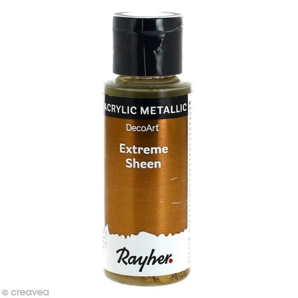 Akrylfärg - Rayher - Extreme Sheen - 59 ml - Antik brons - Blank finish