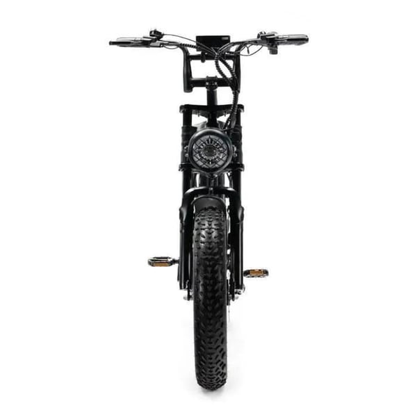 OUXI V8 Elcykel – Inbyggt Larm System – 20 Tum – Motor 250W – 7 Växlar – Räckvidd 60 km – Svart
