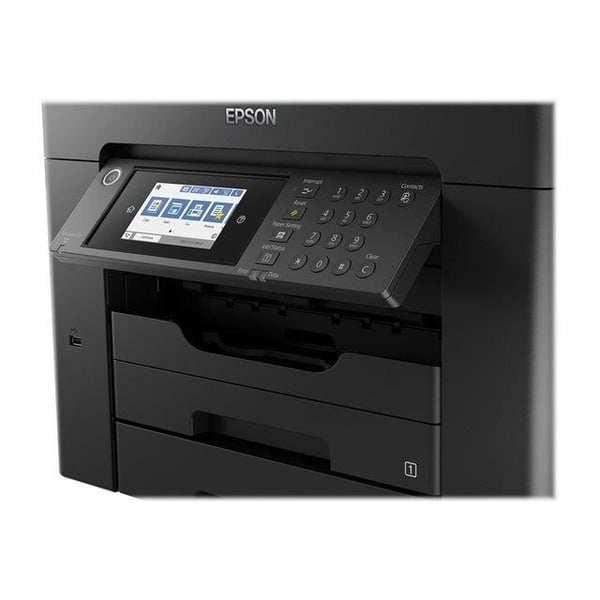 Mångsidig skrivare - EPSON - WorkForce WF-7830DTW - Wi-Fi - Bläckstråle (färg) - Svart