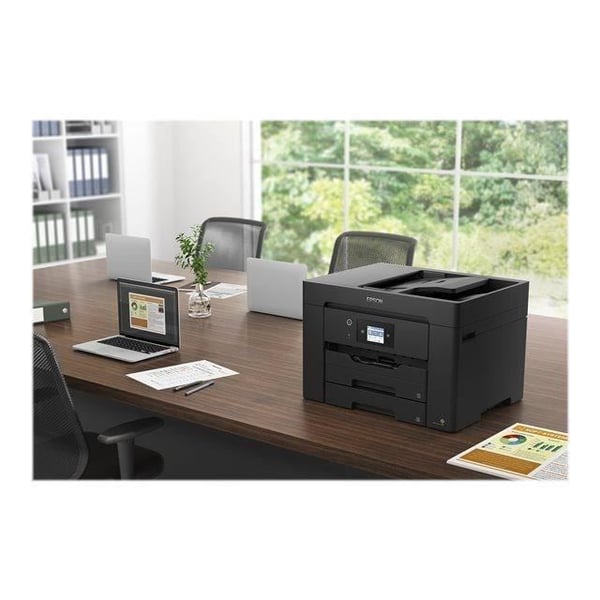 Mångsidig skrivare - EPSON - WorkForce WF-7830DTW - Wi-Fi - Bläckstråle (färg) - Svart