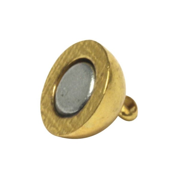 Magnetlås, extra stark, förgylld, 14 mm, 1 styck
