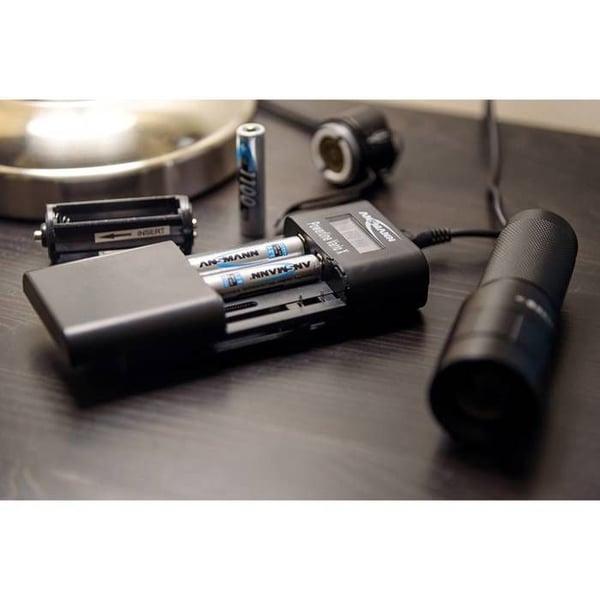 Ansmann Powerline Vario X 1001-0085 Kameraladdare Batteri lämplig Li-ion, Li-polymer, NiMH