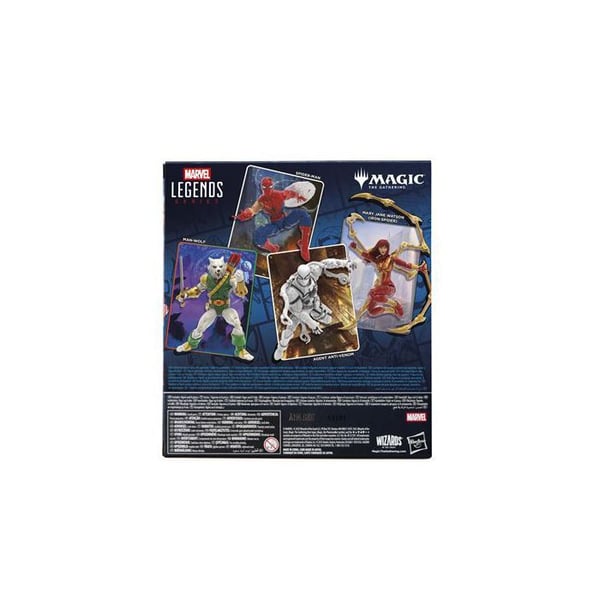 Set figurine + kort Magic The Gathering Marvel Legends Series Spider-Man