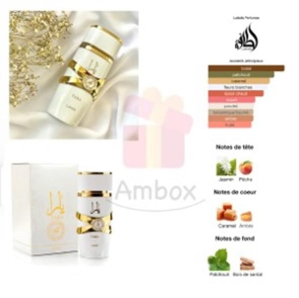 Parfym - Lattafa - YARA MOI BLANC - 100ml - Eau de Parfum - Oriental Ambré Gourmand