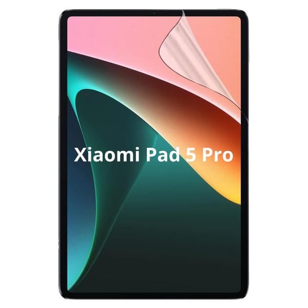 Skärmskydd - Phonillico - Xiaomi Pad 5 Pro - Paket med 2 - Repellent - Ultratunn