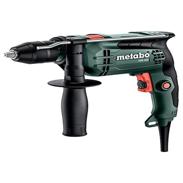 Slagnøgle - METABO - 650 - 650W - Selvspændende chuck - Ledningsbaseret - Professionel