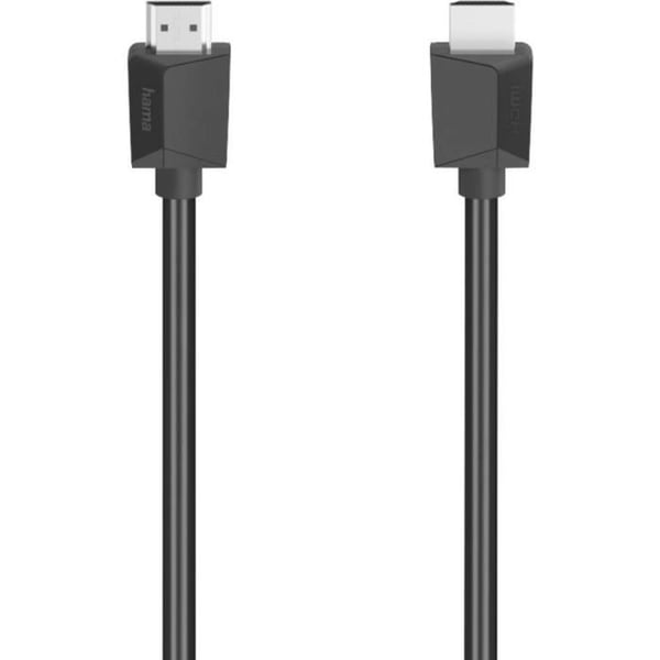 HDMI-kabel - Hama - 1,50 m - HDMI-A hanekontakt - Skärmad - Svart
