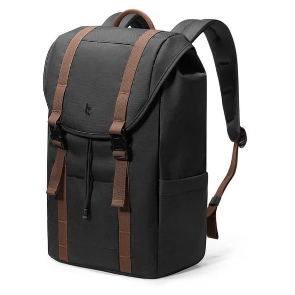 Rygsæk til bærbar computer - TomToc - VintPack-TA1 - 22L - Sort - Kompatibel med 15,6 tommer