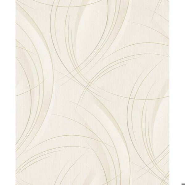 Non-woven tapet 10218-37 Tapet med vågräta ränder 0.53 x 10.05 m Erismann GMK - Fashion For Walls brun grå